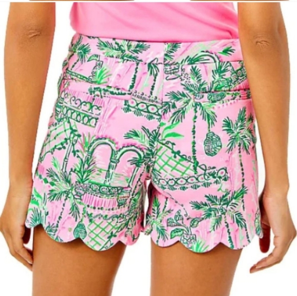 Lilly Pulitzer Buttercup Knit Shorts - Picture 2 of 12